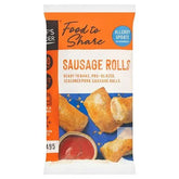 Chefs Larder Sausage Rolls 1.8kg - 40pk  Adomoo
